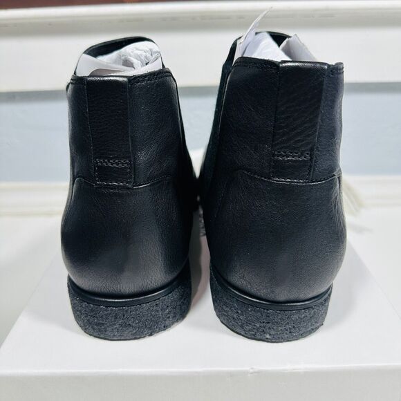 Vince Men's Size 11.5 Bonham Leather Chelsea Boot Black NIB $350 - Picture 4 of 6